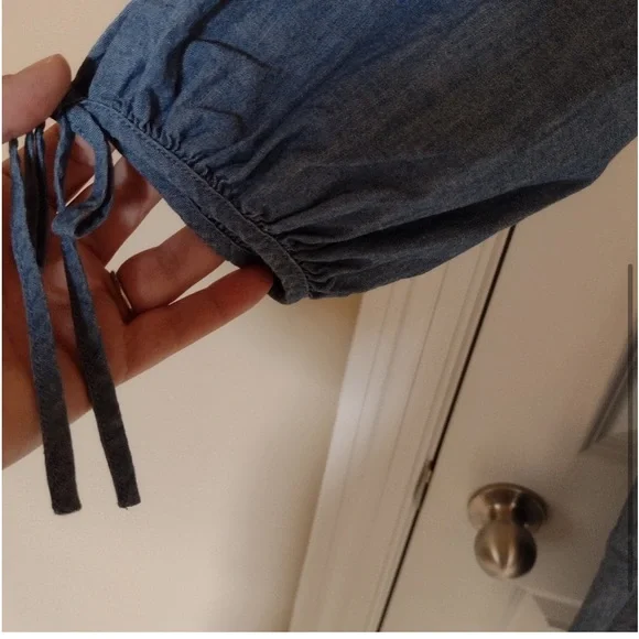 JCrew chambray mini dress - Picture 2 of 4